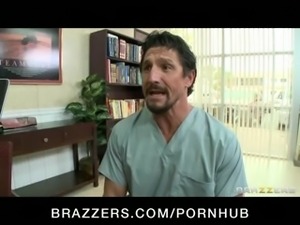 Hot Dr. Benson, a nympho dentist, fucks assistant & his fiancee