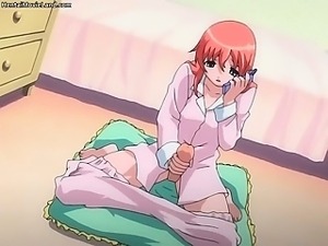 Hot nasty big boobed redhead hentai babe part3