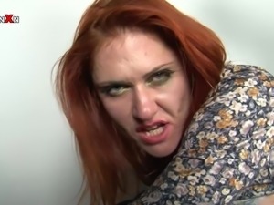 filthy redhead fisted hard