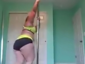 Bbw stripper pole dancing
