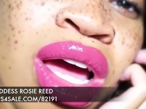 Lipstick Fetish Pink Lipgloss JOI POV Goddess Rosie