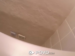 povd - restaurant worker fucks allora ashlyn in public bathroom