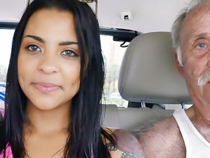 Nikki Kay Has Threesome Sex With Grandpas