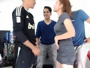 Brazilian Teen Threesome Fuck
