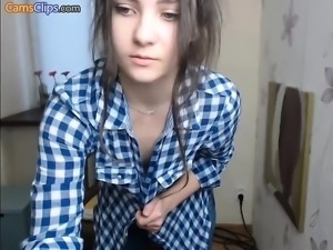 Hottest Amateur Mature Brunette tied up and fucked on Webcam