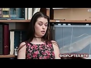 Shoplifting Teen Can Fuck Secuirty Or Go To Prison