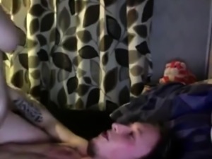 Amateur girlfriend blowjob on webcam