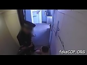 Fake cop lastly manages to cum