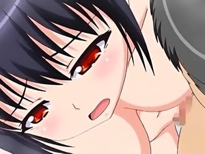 Cute hentai girl with big tits is craving for a hard fucking