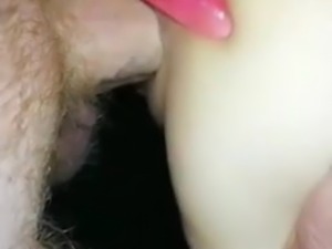 Butt plug and sex from behind