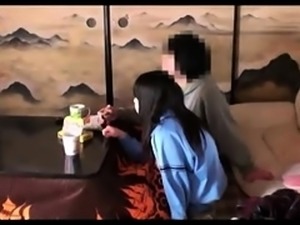 Beautiful Japanese schoolgirl getting fucked on hidden cam
