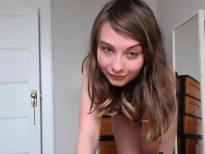Teen With A Hairy Pussy Teasing