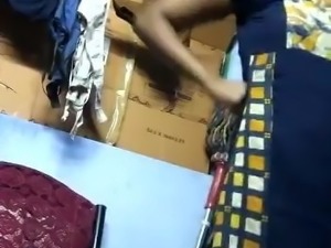 Indian wife caught changing dress