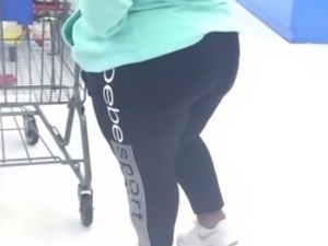 Phat thick cougar on to me but dragged me across walmart (1)