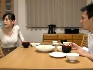 Bodacious Japanese housewife has a hunger for hardcore sex