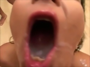 Nasty Slut Swallowing Loads Of Cum - BuKKaKeTV