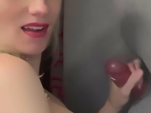 PREVIEW: SEXYBRODY AND MISTRESS SARAH BLACK AT THE GLORYHOLE