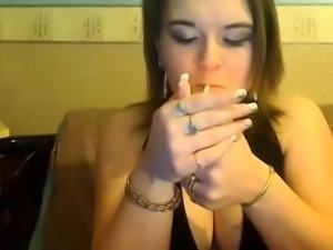 smoking blowjob