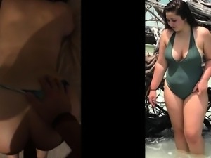 Big breasted milf with a fabulous booty is a sucker for cock