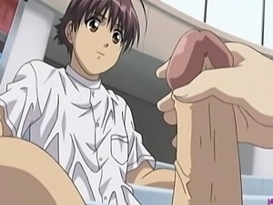 Classmate seduced into a public blowjob - Hentai Uncensored