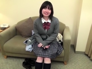 Japanese petite student auditions