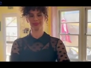 Kinky stepmom gets anal filled in the kitchen - Amateur POV