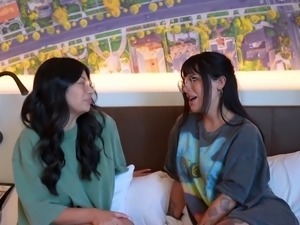 Effy Cutie, Cami Strella - Caught Step Sis And GF Fucking