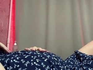 Pregnant Girl Loves Pussy Licking and Tight Creampie