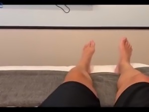 Horny stepmom caught me jerking off and helped me out